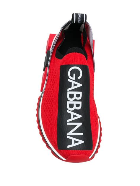 tenis dolce gabbana rojos con blanco|tenis dolce gabbana farfetch.